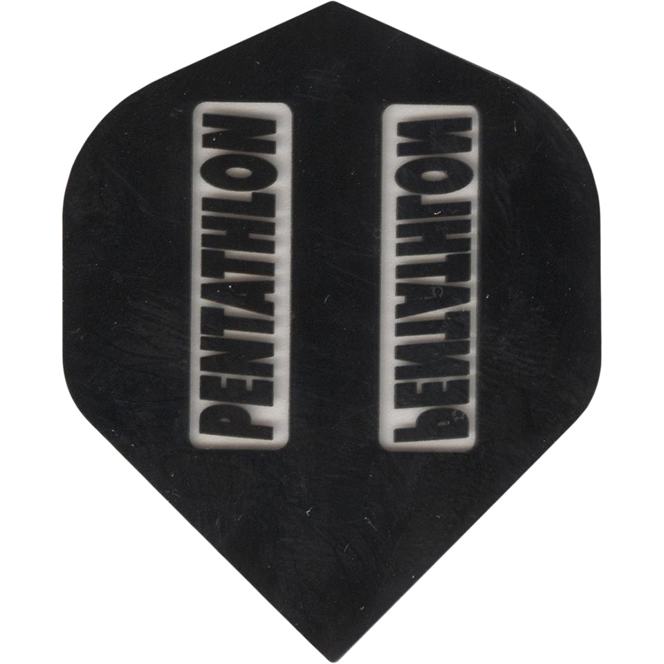 Pentathlon Dart Flights - Standard Black