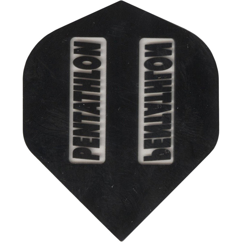 Pentathlon Dart Flights Standard Black