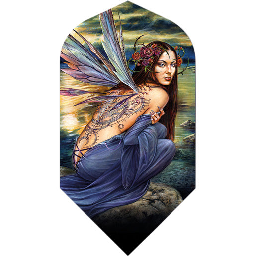 Adult Dart Flights - Slim Alchemy Fairy Full Back Tattoo