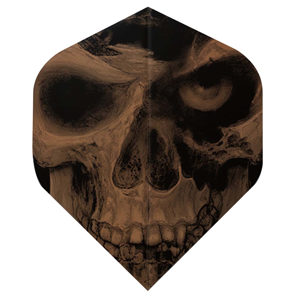 Alchemy Copper Pole Axed Skull Dart Flights - Standard