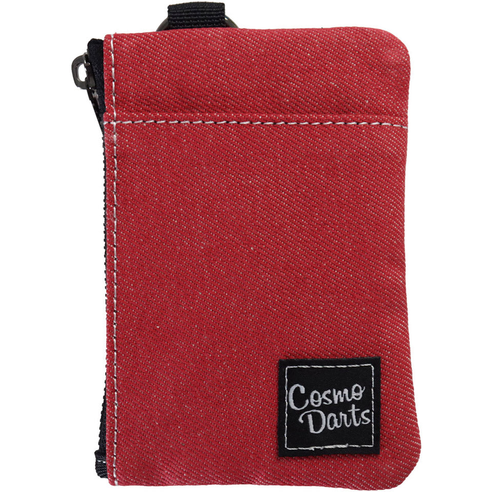Cosmo Multi Pouch Dart Case - Rose Red