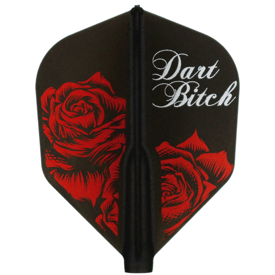 Fit Flight Dart Bitch Rose Dart Flights - Shape