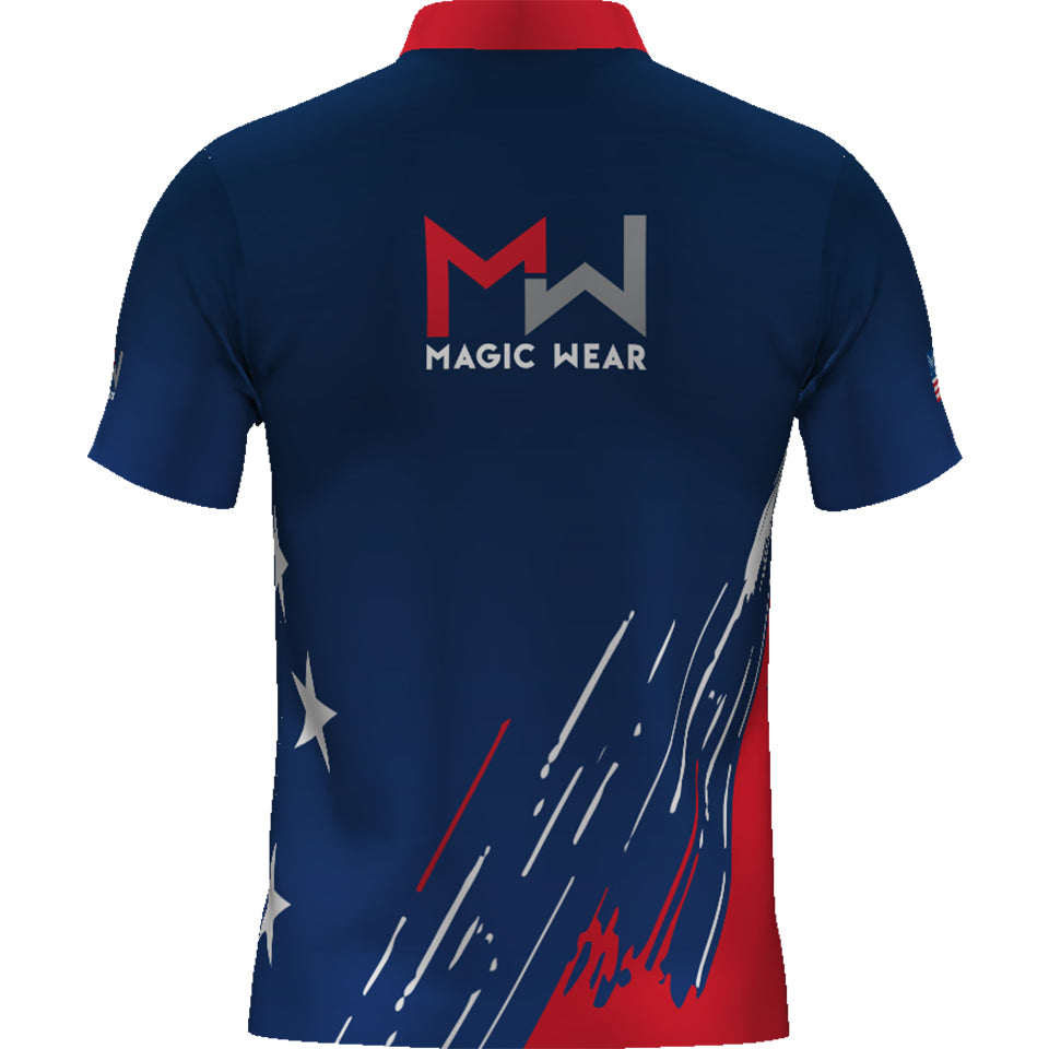 Magic Wear Patriotic V6 Jersey - Medium