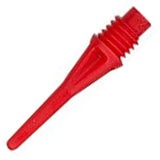 Bulls Star Shorties Soft Tip Points - Red (1000 Count)