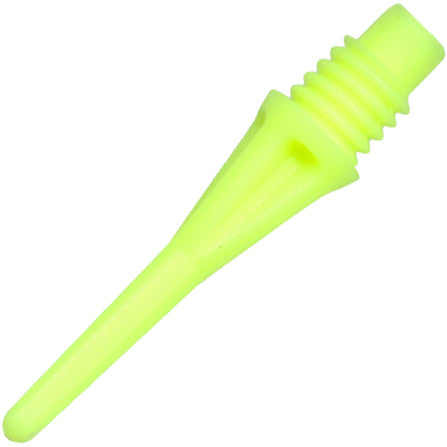 Bulls Star Shorties Soft Tip Points - Neon Yellow (50 Count)