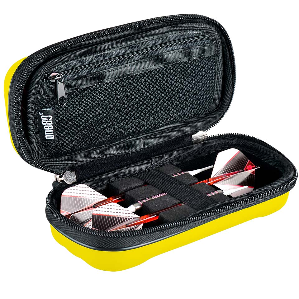 One80 Shard Mini Wallet Dart Case - Yellow