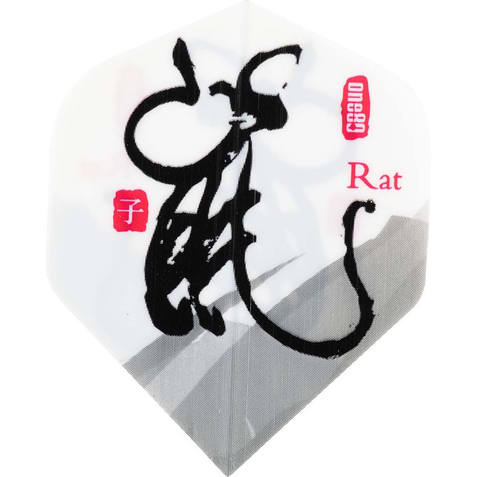 One80 Chinese Zodiac Rat Dart Flights - Standard