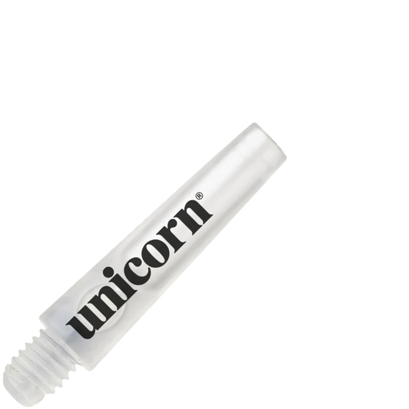 Unicorn X-Flight Dart Shafts - Clear Short