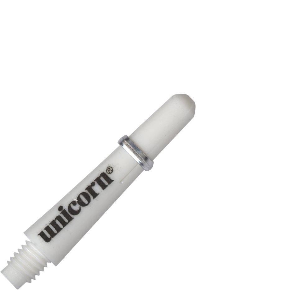 Gripper 4 Polycarbonate Dart Shafts - X-Short White