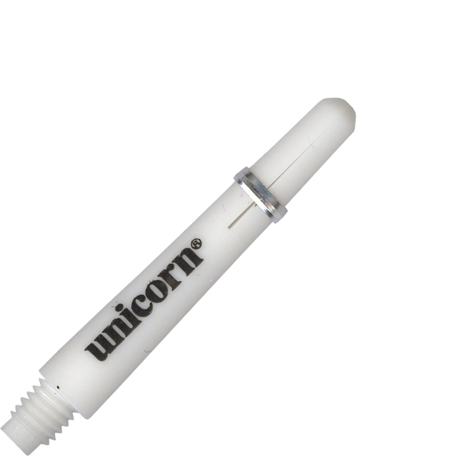 Gripper 4 Polycarbonate Dart Shafts - Short White