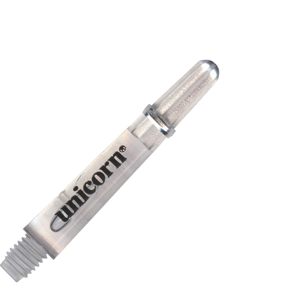 Gripper 4 Polycarbonate Dart Shafts - Short Clear