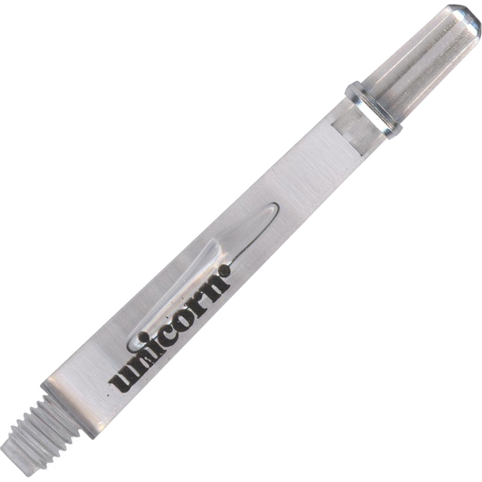 Unicorn Gripper 4 Polycarbonate Dart Shafts - Medium (Unicorn Long) Clear