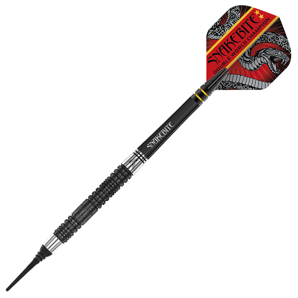 Red Dragon Peter Wright Snakebite Double World Champion SE Soft Tip Darts - 20gm