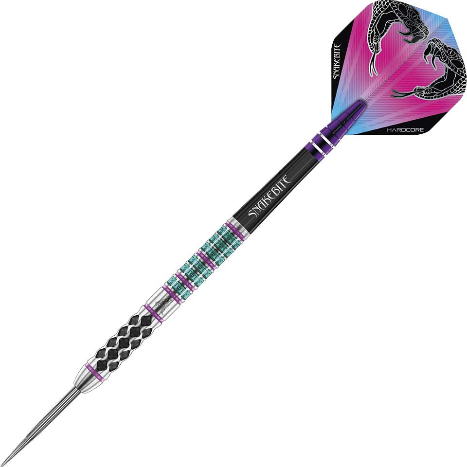 Red Dragon Peter Wright Supa Venom Steel Tip Darts - 21gm