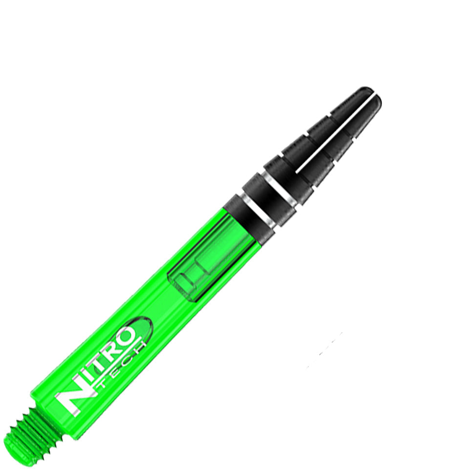 Red Dragon Nitrotech Dart Shafts - Intermediate Green