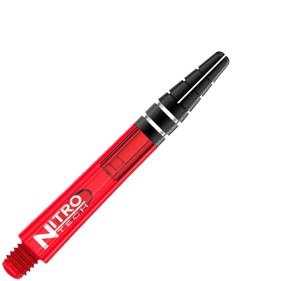 Red Dragon Nitrotech Dart Shafts - Intermediate Red