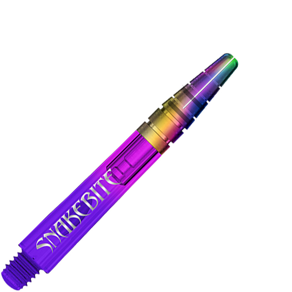 Red Dragon Nitrotech Dipped Snakebite Dart Shafts - Short Purple