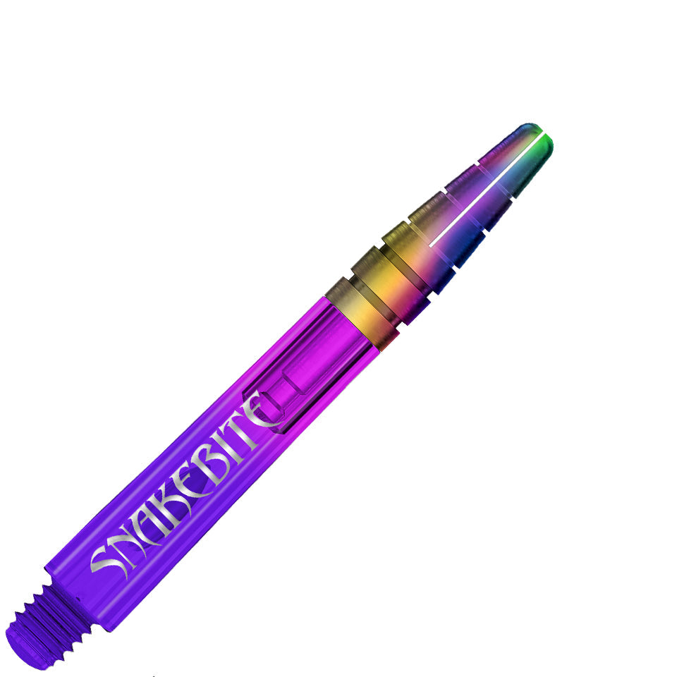 Red Dragon Nitrotech Dipped Snakebite Dart Shafts - Intermediate Purple