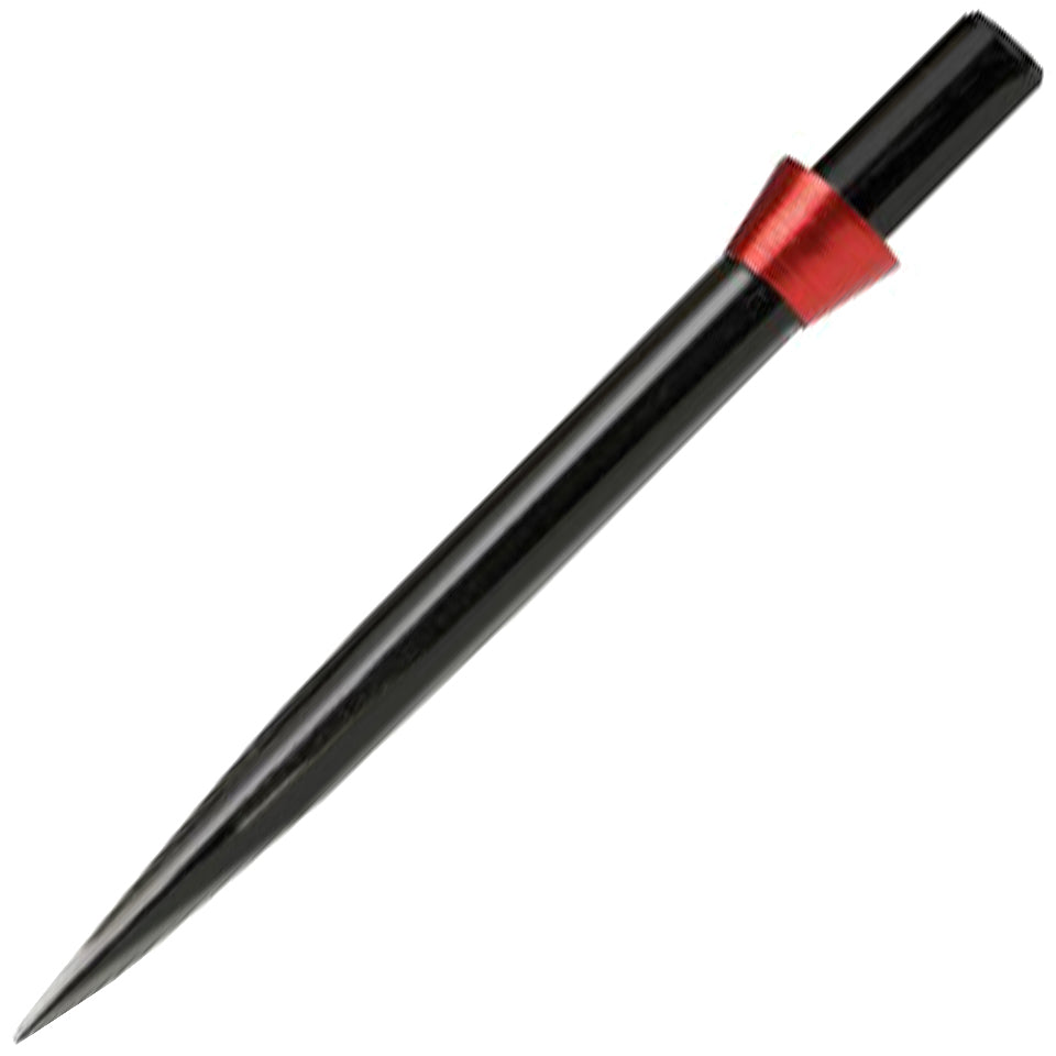 Red Dragon Specialist Points - Black With Red Tridents 32mm