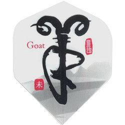 Zodiac-Chinese Dart Flights - 100 Micron Standard Goat
