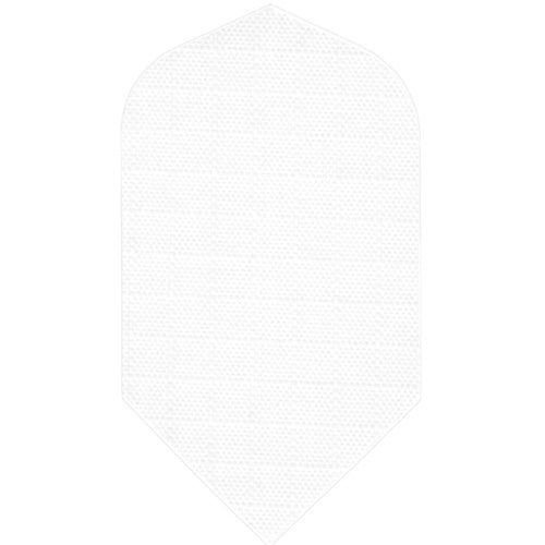 Nylon Dart Flights - 150 Micron Slim White