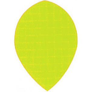 Nylon Dart Flights - 150 Micron Pear Yellow