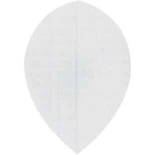 Nylon Dart Flights - 150 Micron Pear White