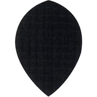 Nylon Dart Flights - 150 Micron Pear Black