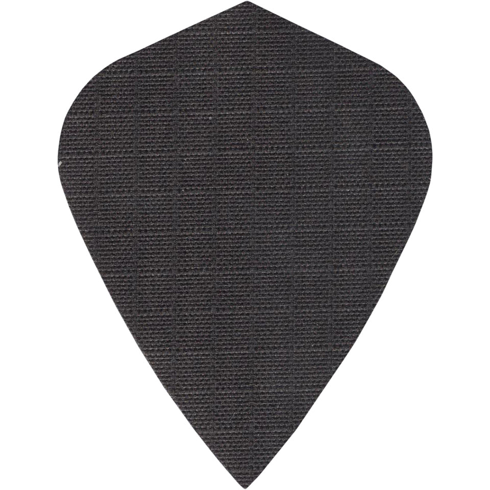 Nylon Dart Flights - 150 Micron Kite Black