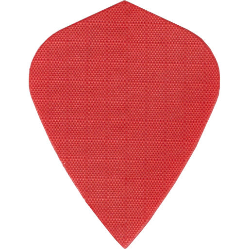 Nylon Dart Flights - 150 Micron Kite Red