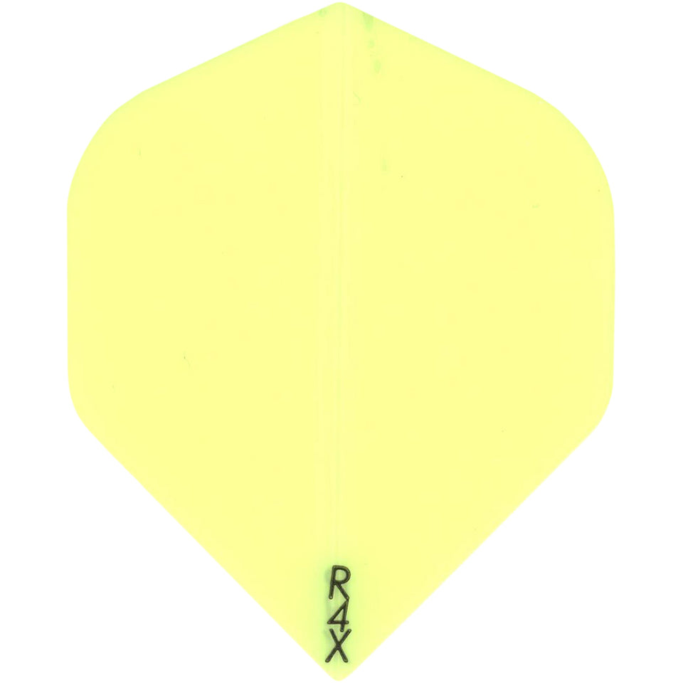 R4x Dart Flights - 100 Micron Standard Yellow