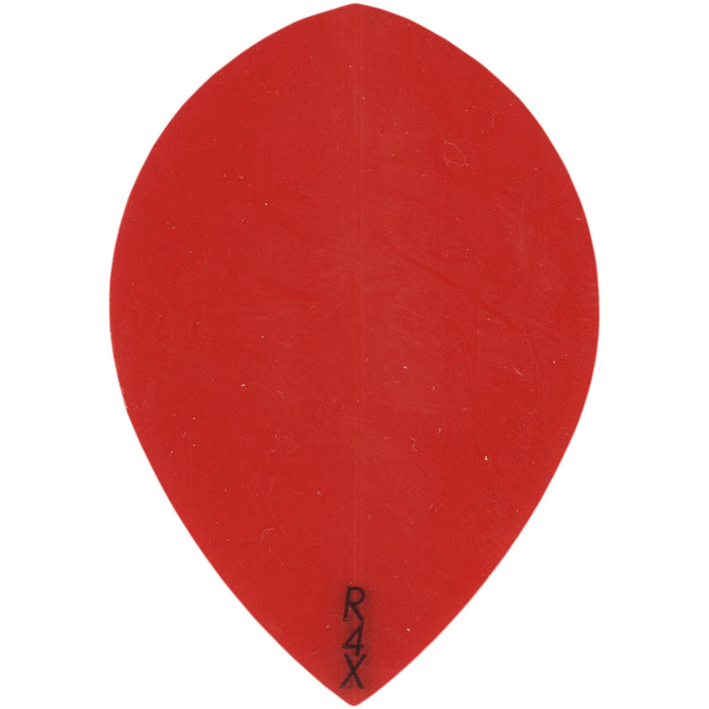R4x Dart Flights 100 Micron Pear Red