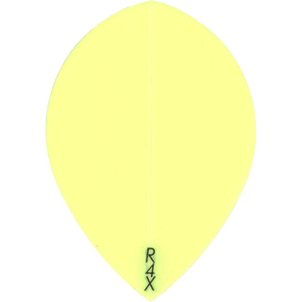 R4x Dart Flights - 100 Micron Pear Yellow