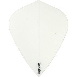R4x Dart Flights - 100 Micron Kite White