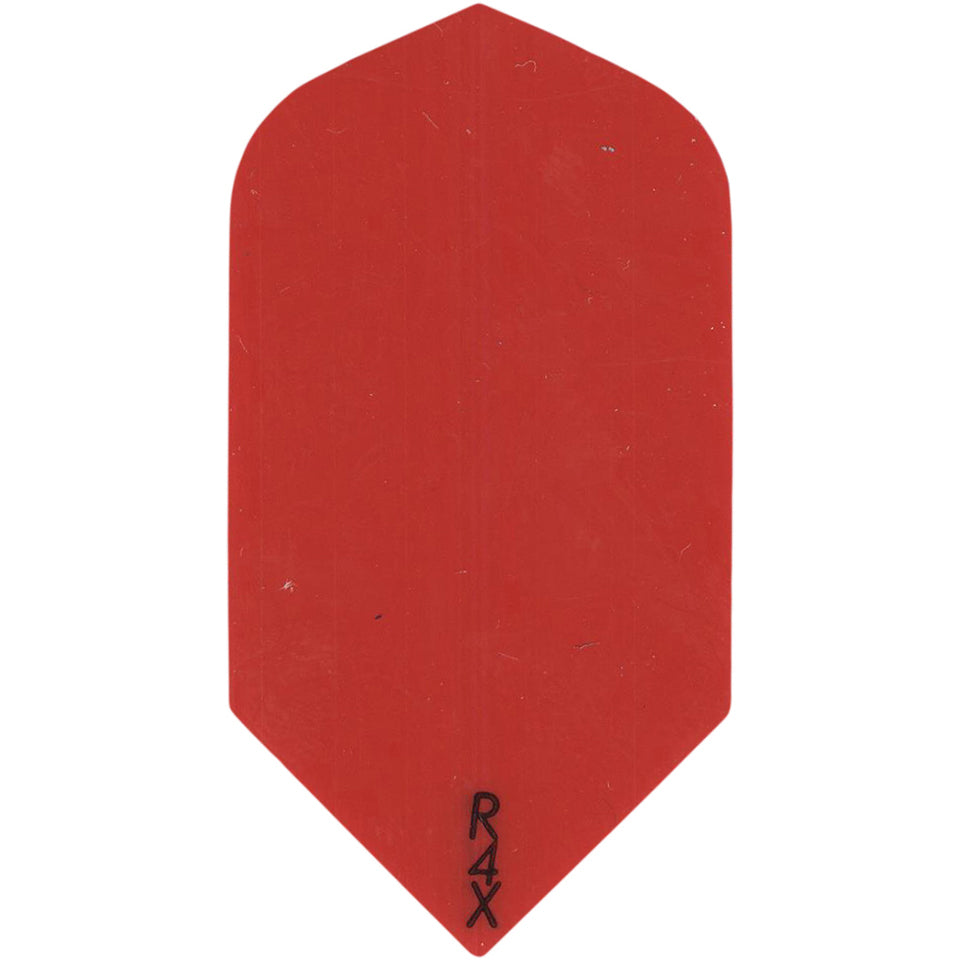 R4x Dart Flights - 100 Micron Slim Red