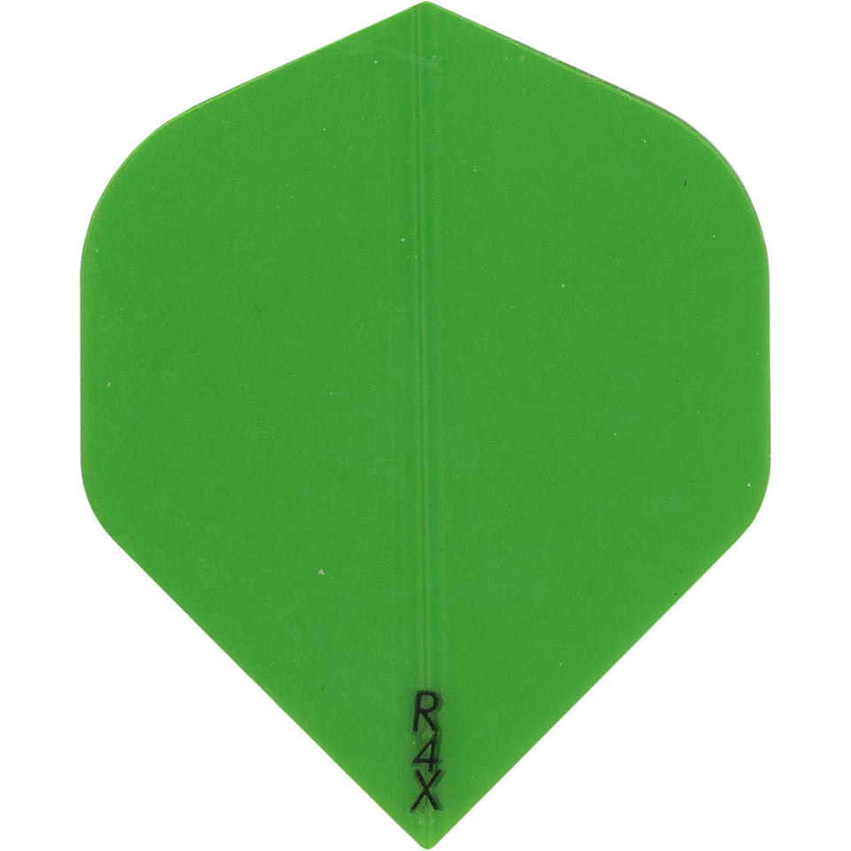 R4x Dart Flights - 100 Micron Standard Translucent Green
