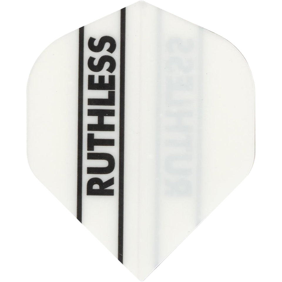 Ruthless Dart Flights - 100 Micron Standard White