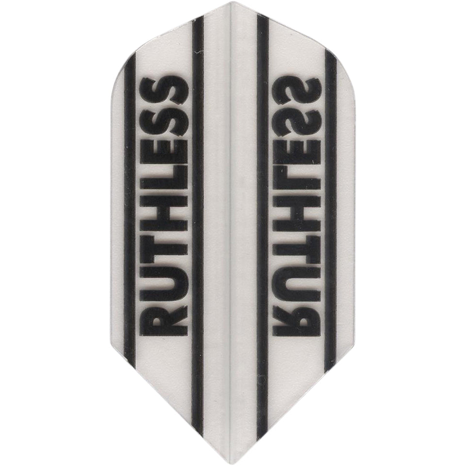 Ruthless Dart Flights - 100 Micron Slim Clear