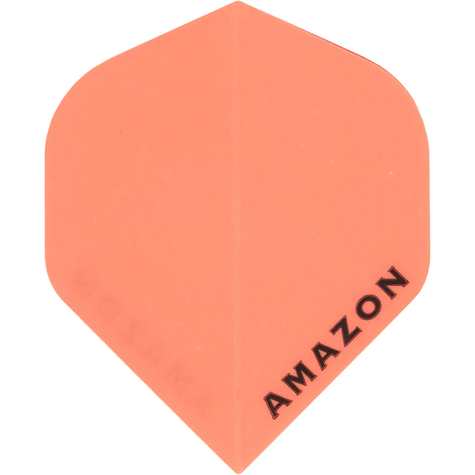 Amazon Dart Flights - 100 Micron Standard Neon Orange