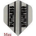 Ruthless Dart Flights - 100 Micron Mini Standard Clear