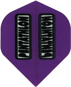 Pentathlon Dart Flights - 100 Micron Standard Purple