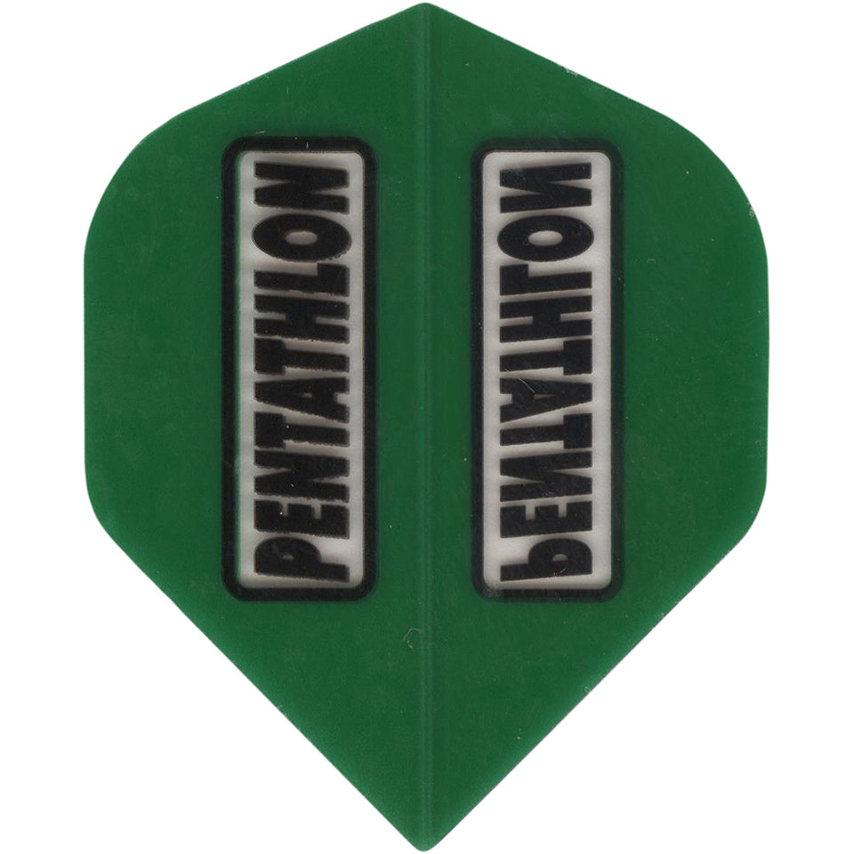 Pentathlon Dart Flights - 100 Micron Standard Green