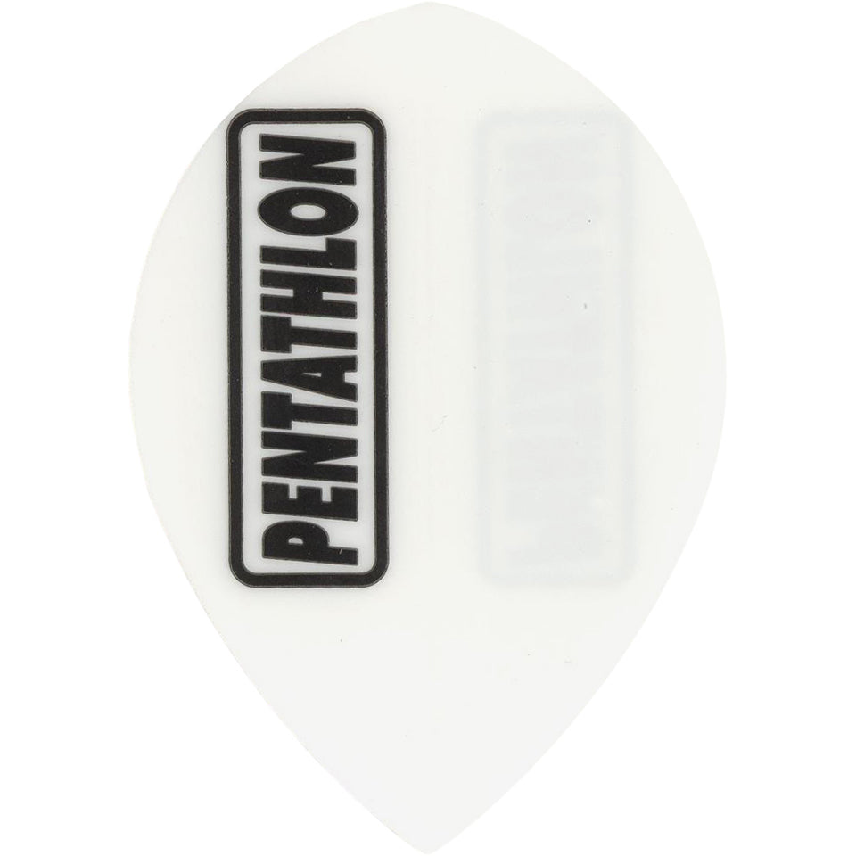 Pentathlon Dart Flights - 100 Micron Pear White