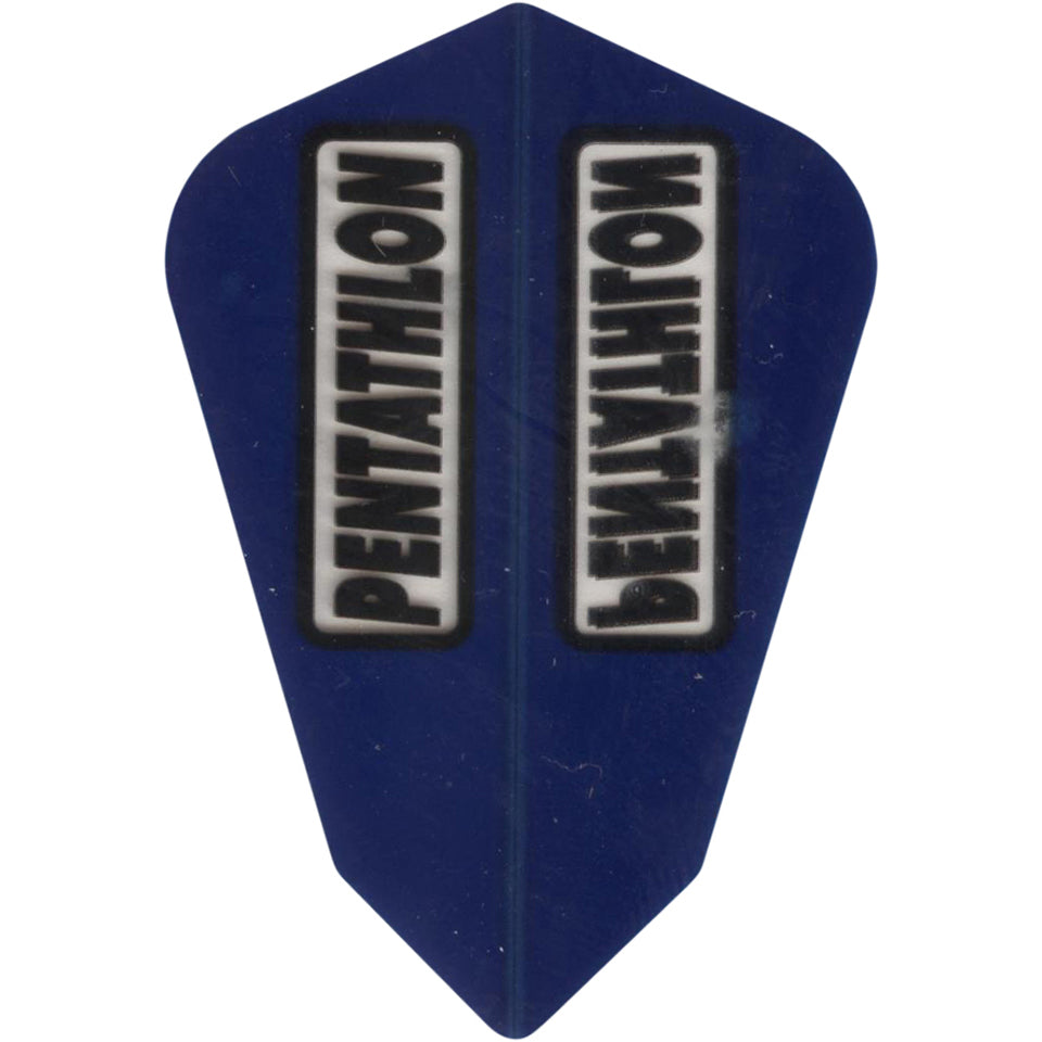 Pentathlon Dart Flights - 100 Micron Fantail Blue