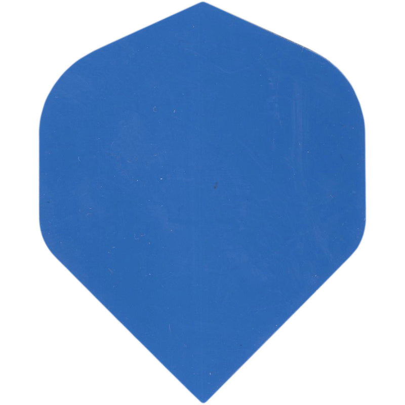 Poly Dart Flights 75 Micron Standard Blue