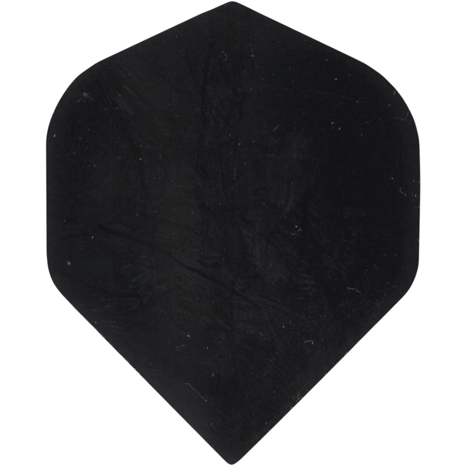 Poly Dart Flights - 75 Micron Standard Black