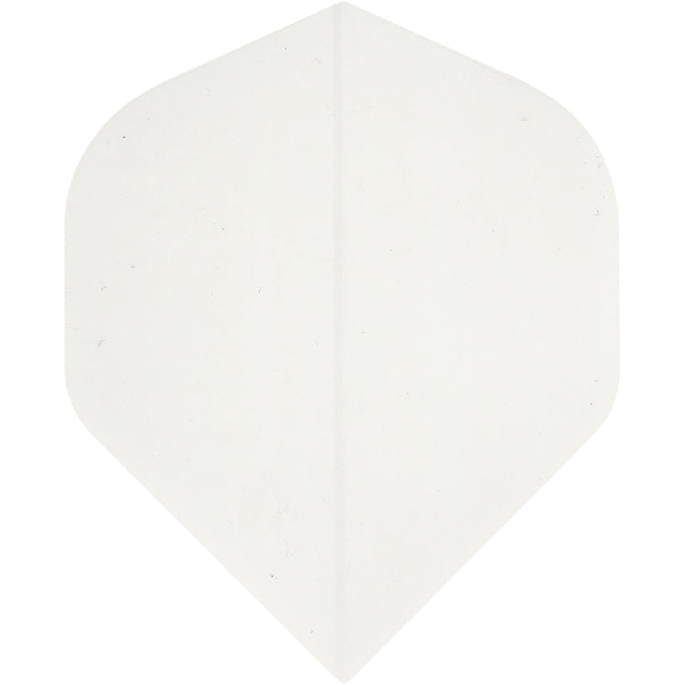 Poly Dart Flights - 75 Micron Standard White