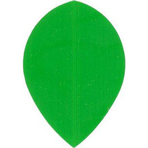 Poly Dart Flights - 75 Micron Pear Green