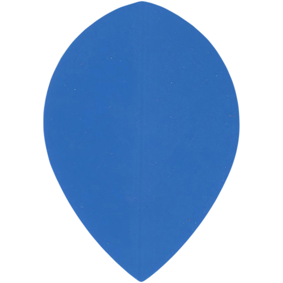 Poly Dart Flights - 75 Micron Pear Blue