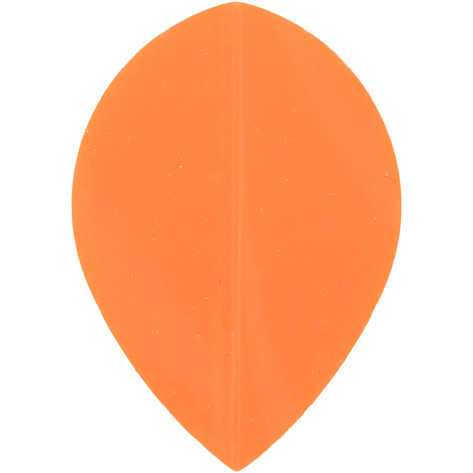 Poly Dart Flights - 75 Micron Pear Orange